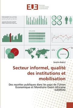 portada Secteur informel, qualité des institutions et mobilisation (en Francés)