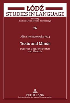 portada Texts and Minds: Papers in Cognitive Poetics and Rhetoric (Lodz Studies in Language) (in English)