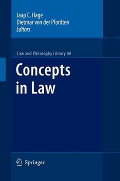 portada concepts in law (en Inglés)