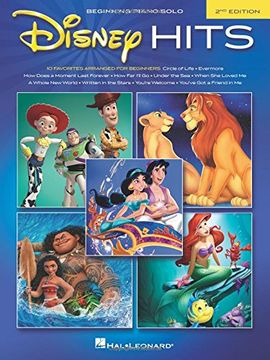 portada Beginning Piano Solo: Disney Hits 2nd Edition