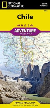portada Chile Adventure Travel map (en Inglés)