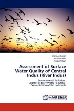 portada assessment of surface water quality of central indus (river indus) (en Inglés)