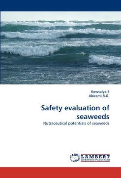 portada safety evaluation of seaweeds (en Inglés)