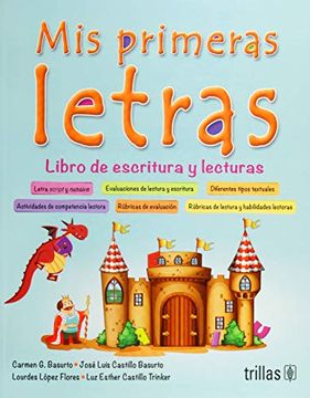 portada Mis Primeras Letras. Libro de Lecturas Lengua Hablada. Preescolar (in Spanish)