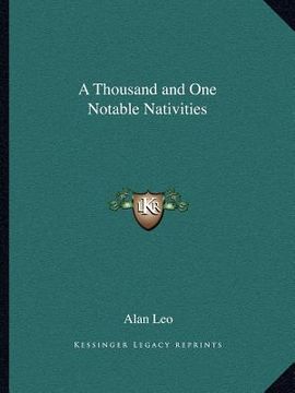 portada a thousand and one notable nativities (in English)