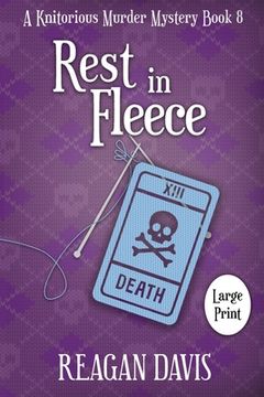 portada Rest In Fleece: A Knitorious Murder Mystery (en Inglés)