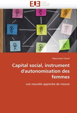 portada Capital Social, Instrument D'Autonomisation Des Femmes