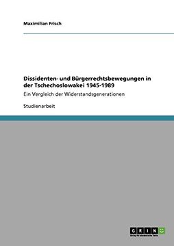 portada Dissidenten- und Bürgerrechtsbewegungen in der Tschechoslowakei 1945-1989 (German Edition)