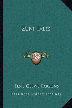 portada zuni tales (en Inglés)