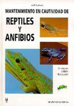portada Mantenimiento en Cautividad de Reptiles y Anfibios