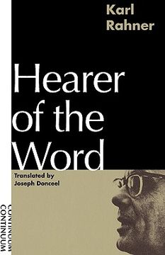 portada hearer of the word: laying the foundation for a philosophy of religion (in English)