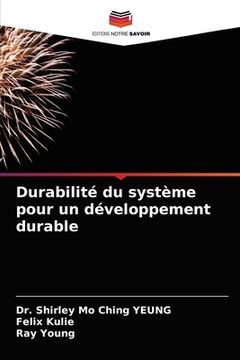 portada Durabilité du système pour un développement durable (en Francés)