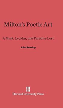 portada Milton's Poetic art 