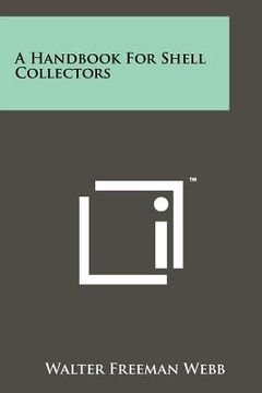 portada a handbook for shell collectors (en Inglés)