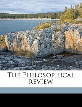 portada the philosophical revie, volume 14 (en Inglés)