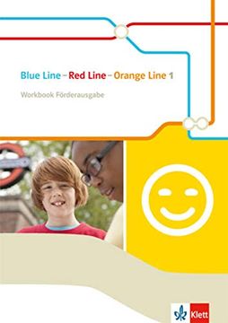 portada Blue Line - red Line - Orange Line / Workbook Förderausgabe 5. Klasse: Begleitmaterial zu Allen Klett Englischlerhwerken Außer Green Line (en Alemán)