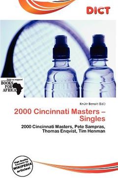 2000 cincinnati masters - singles