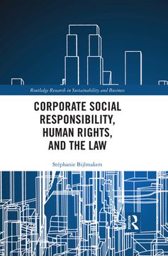 portada Corporate Social Responsibility, Human Rights and the law (in English)