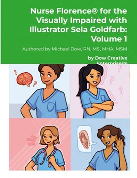 portada Nurse Florence® for the Visually Impaired with Illustrator Sela Goldfarb (en Inglés)