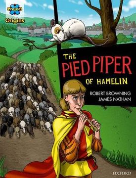 portada Project x Origins Graphic Texts: Dark red Book Band, Oxford Level 17: The Pied Piper of Hamelin (en Inglés)