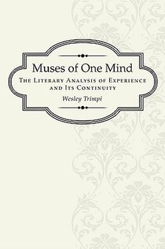 portada muses of one mind: the literary analysis of experience and its continuity (en Inglés)