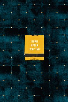 portada Burn After Writing (Dots) (in English)