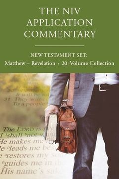 portada The NIV Application Commentary, New Testament Set: Matthew - Revelation, 20-Volume Collection (en Inglés)
