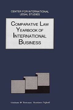portada comparative law yearbook of international business 1994 (en Inglés)