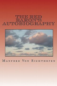 portada the red baron's autobiography (in English)