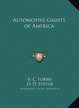 portada automotive giants of america (in English)