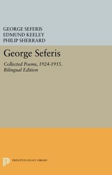 portada George Seferis: Collected Poems, 1924-1955. Bilingual Edition - Bilingual Edition (Lockert Library of Poetry in Translation) (en Inglés)