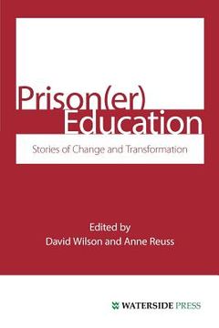 portada prison(er) education: stories of change and transformation (en Inglés)