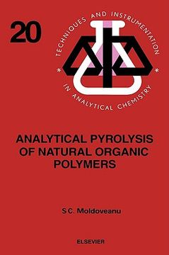portada analytical pyrolysis of natural organic polymers (en Inglés)