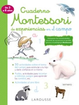 portada Cuaderno Montessori de Experiencias en el Campo