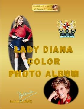 portada Lady Diana Color Photo Album: DIANA 1st VOLUME (in English)