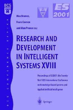 portada research and development in intelligent systems xviii: proceedings of es2001, the twenty-first sges international conference on knowledge based system (in English)