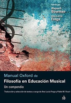 portada Manual Oxford de Filosofía en Educación Musical: Un Compendio