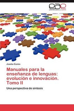 portada manuales para la ense anza de lenguas: evoluci n e innovaci n. tomo ii