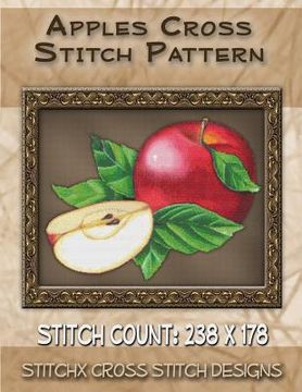 portada Apples Cross Stitch Pattern (en Inglés)