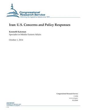 portada Iran: U.S. Concerns and Policy Responses (en Inglés)