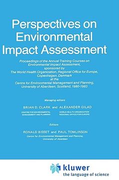 portada perspectives on environmental impact assessment: ############################################################ (en Inglés)