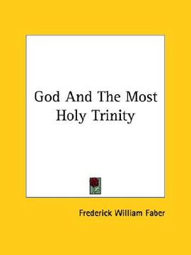 portada god and the most holy trinity (en Inglés)
