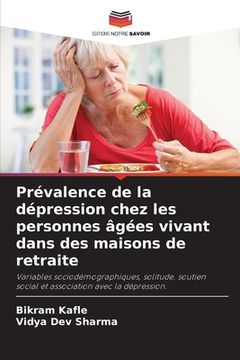 portada Prévalence de la dépression chez les personnes âgées vivant dans des maisons de retraite (in French)