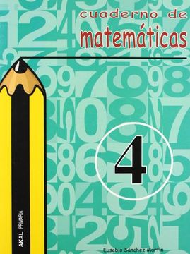 portada Matemáticas, Educación Primaria. Cuaderno 4
