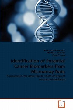 portada identification of potential cancer biomarkers from microarray data (en Inglés)