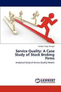 portada service quality: a case study of stock broking firms (in English)