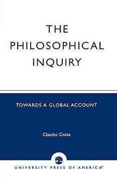 portada the philosophical inquiry: towards a global account (en Inglés)