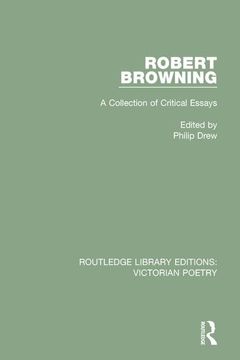 portada Robert Browning: A Collection of Critical Essays (en Inglés)