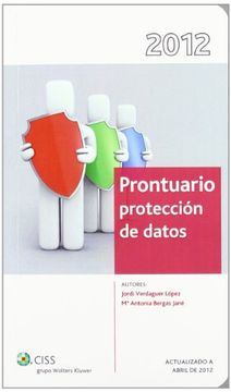 portada Prontuario Protección De Datos 2012 (Prontuarios)
