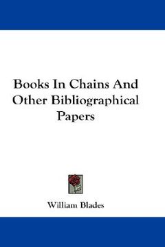 portada books in chains and other bibliographical papers (en Inglés)